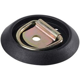 4-In. Round Surface Mount Flip Ring Anchor w Black Trim, 2 pack Online Hot Sale