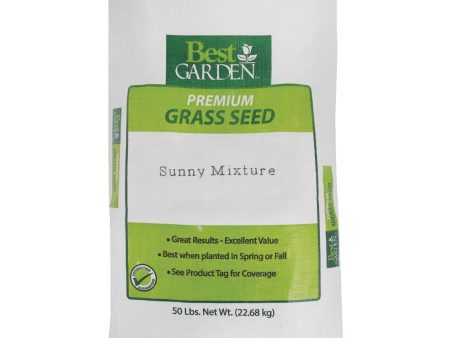 Best Garden 50 Lb. 15,000 Sq. Ft. Coverage Full Sun Grass Seed Online Hot Sale