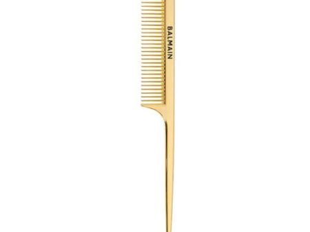 BALMAIN HAIR šukos   Golden Tail Comb 14K Gold For Discount