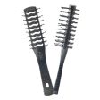 Šepetys plaukams OSOM Professional Hair Brush OSOMPP61, dvipusis, juodos spalvos For Discount