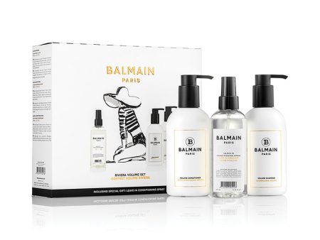 BALMAIN HAIR apimties suteikiantis rinkinys   LE Riviera Volume Set SS23 +dovana 85 eur vertės Balmain krepšys Online now