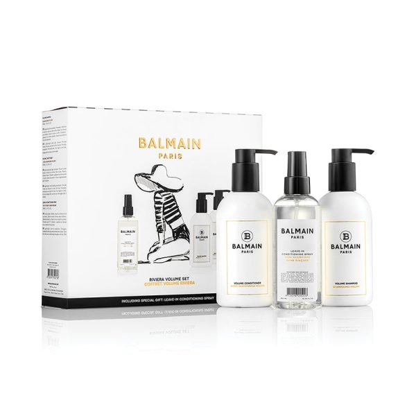 BALMAIN HAIR apimties suteikiantis rinkinys   LE Riviera Volume Set SS23 +dovana 85 eur vertės Balmain krepšys Online now