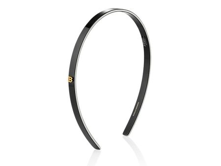 BALMAIN HAIR acetate black lankelis plaukams   Acetate Headband Black +dovana 85 eur vertės Balmain krepšys Cheap