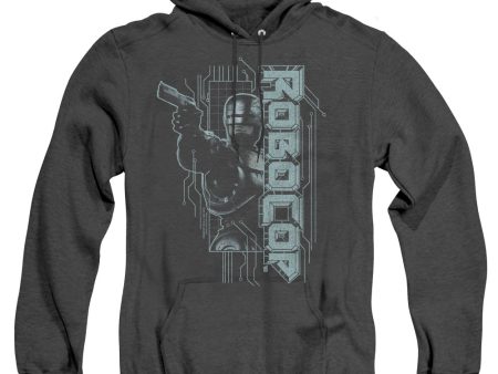 ROBOCOP : MURPHY SPLIT ADULT HEATHER HOODIE BLACK MD Discount