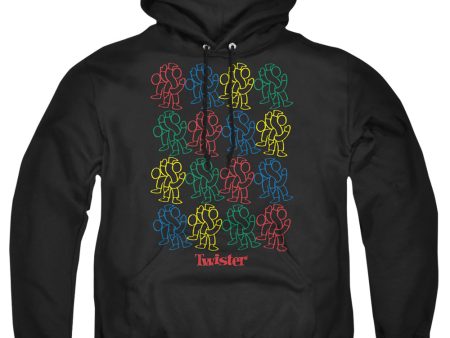 TWISTER : RETRO FASHION ICON ADULT PULL-OVER HOODIE Black 5X Discount